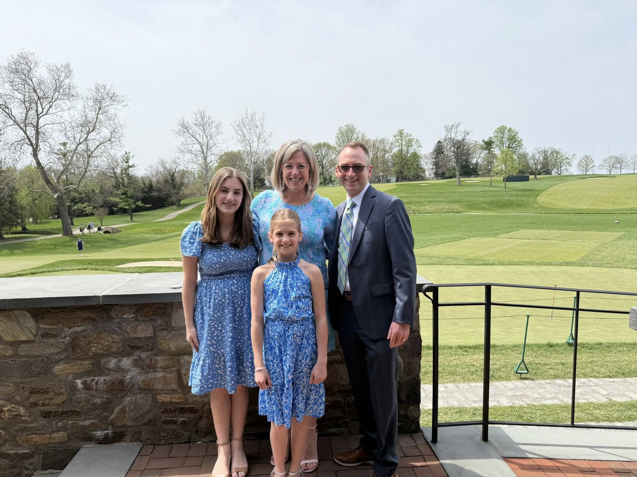 Martha Sharkey and her family supporting NICU families